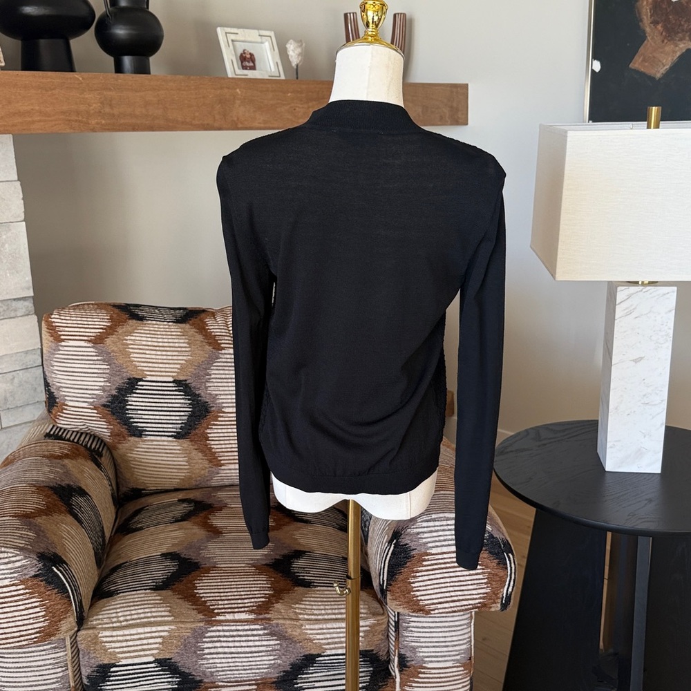 CAbi Textured Bomber Cardigan - Picture 3 of 9
